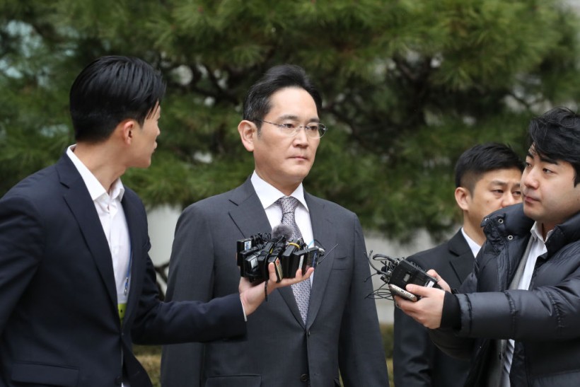 Samsung Electronics Chairman Lee Jae-yong Attends Court In Merger Case