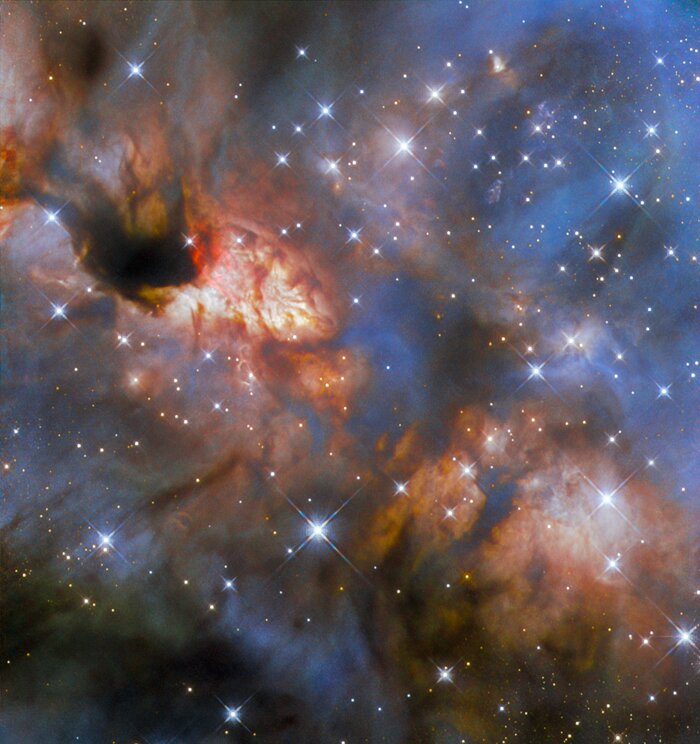 NASA's Hubble Space Telescope Captures a Dreamy Stellar Nursery in the Milky Way