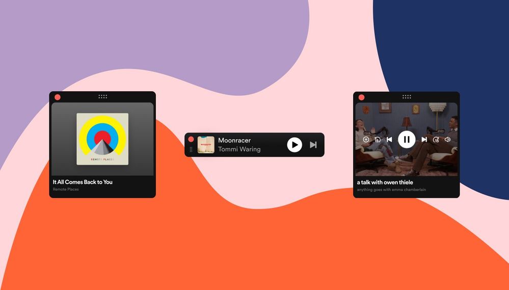 Spotify Desktop Miniplayer