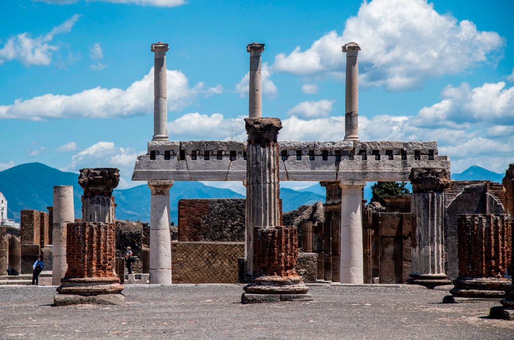 Italy's world-famous archeological site Pompeii