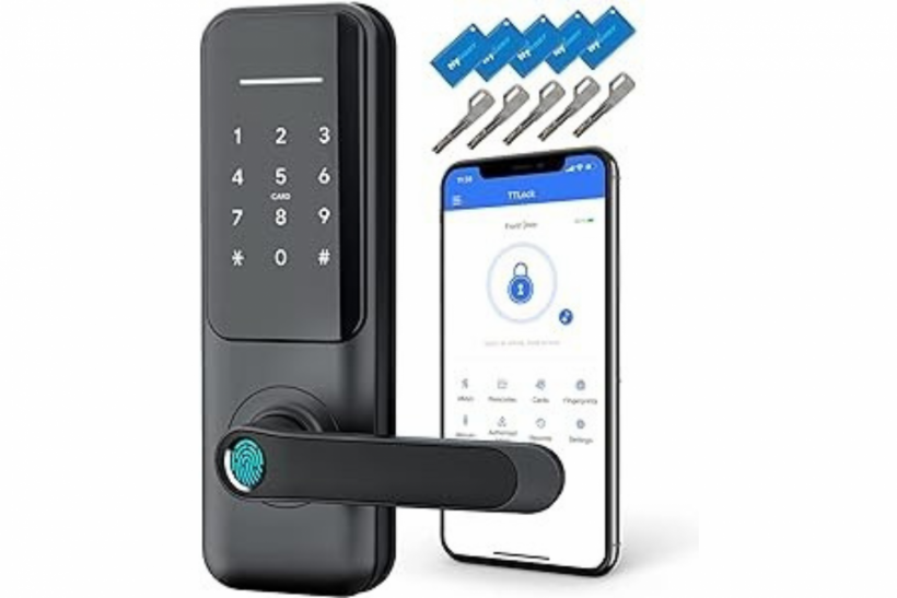Nyboer Keyless Fingerprint Smart Door Lock and Handle
