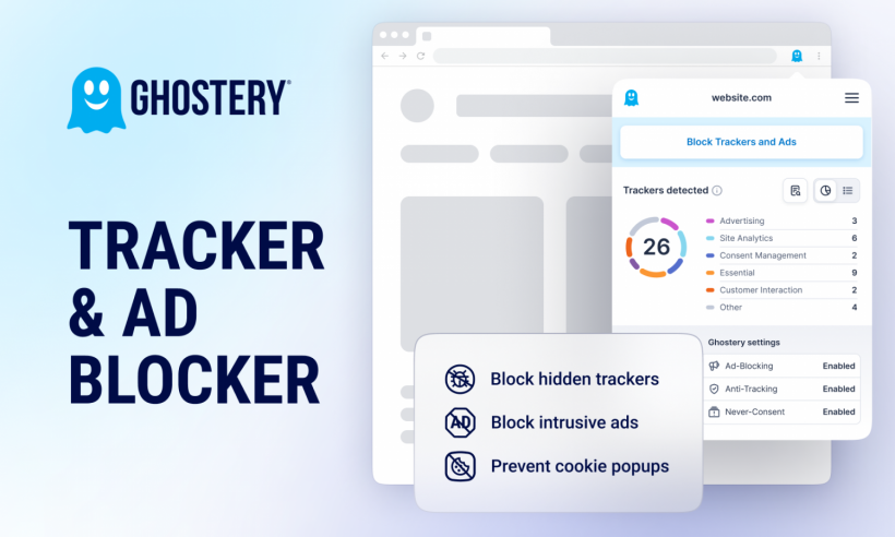 GHOSTERY Tracker & Ad Blocker