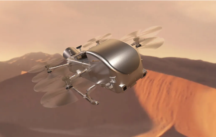 Misja NASA Dragonfly: zatwierdzono obecnie kwotę 3,35 miliarda dolarów na badanie Tytana, księżyca Saturna