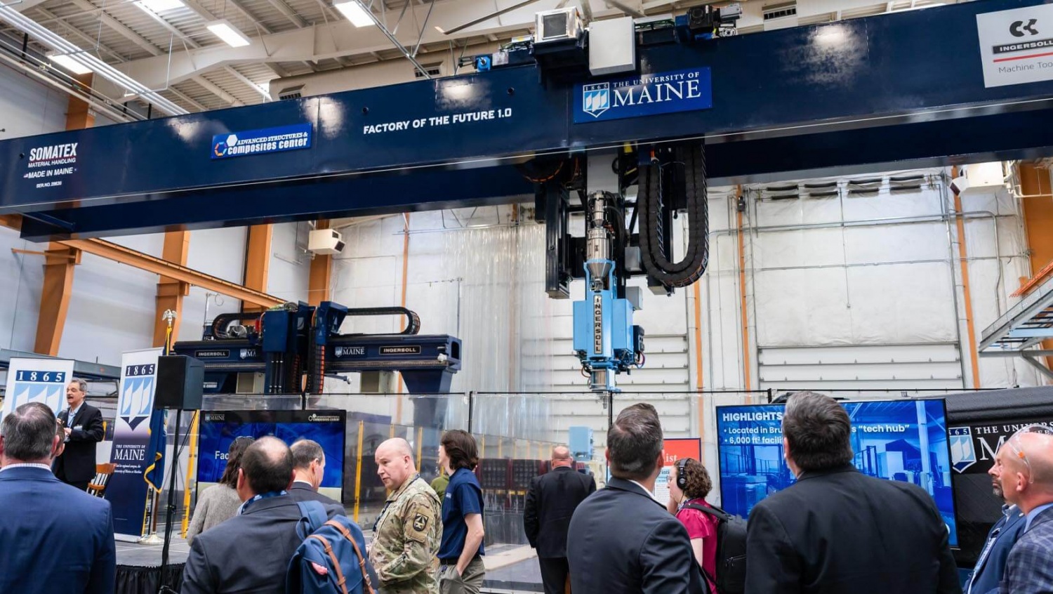 UMaine’s new 3D printer smashes former Guinness World Record to advance the next generation of advanced manufacturing