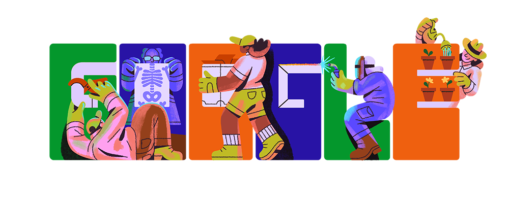 Google Doodle Labor Day 2024