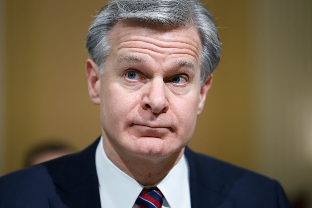 Federal Bureau of Investigation Director Christopher Wray