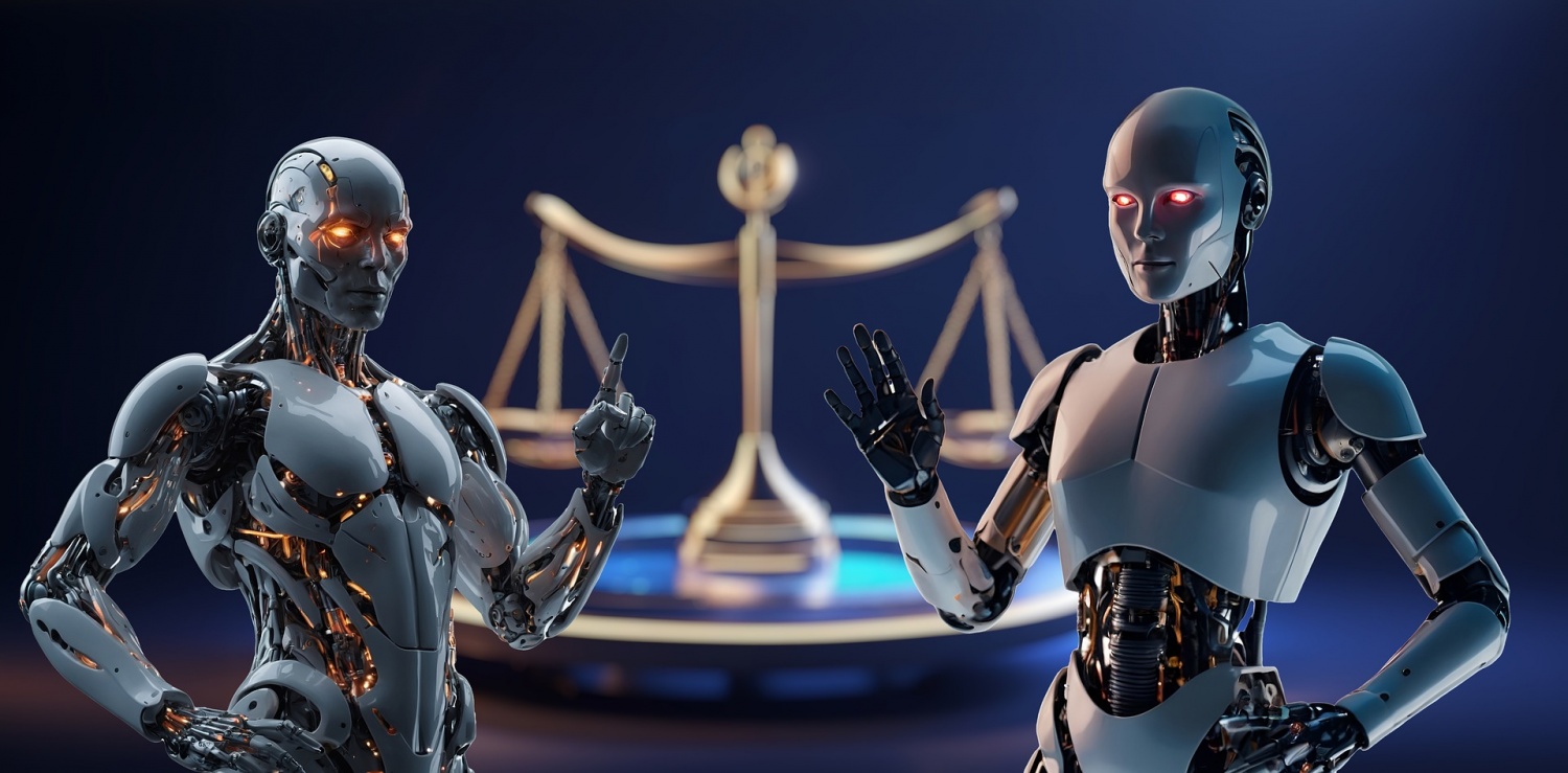 Ai Generated Cyborg Robot Law