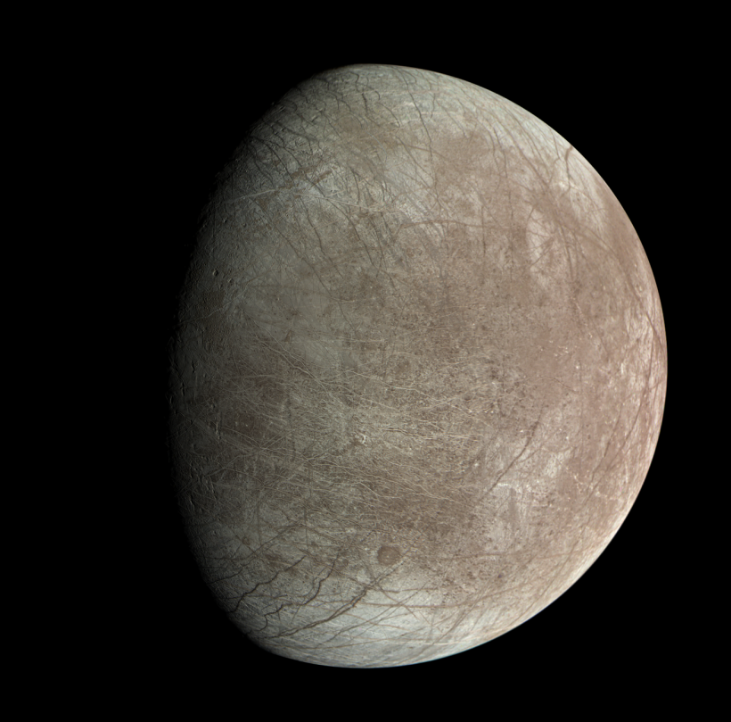 NASA’s Juno Provides High-Definition Views of Europa’s Icy Shell