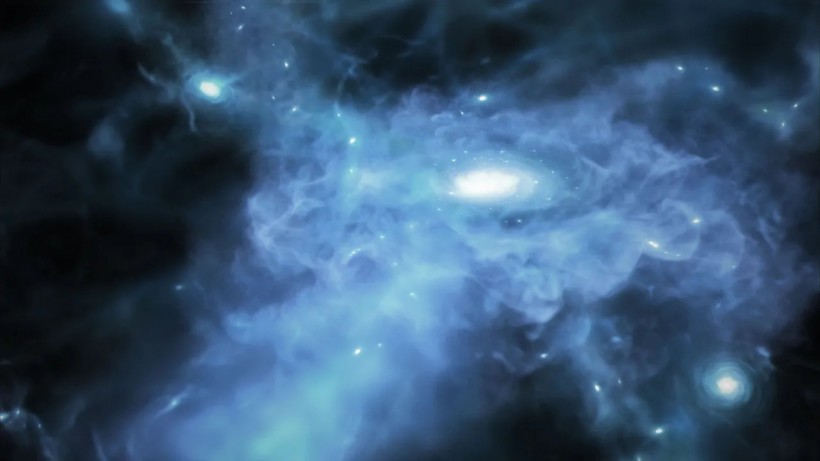Image: Galaxy Forming in the Early Universe (Artist’s Concept)