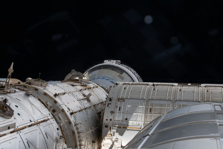 Boeing Starliner Docked to the ISS