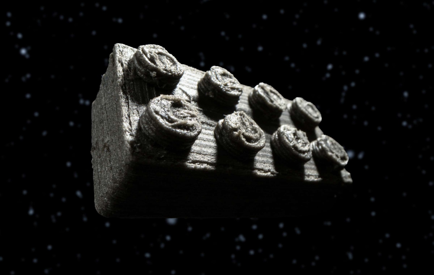 ESA Scientists Use Meteorite Dust to Create 3D-Printed LEGO Bricks to Help Build Astronaut Shelters on Moon