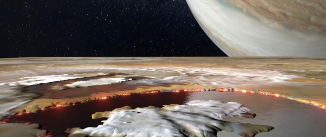 NASA's Juno Looks Closely Into the Lava Lakes on Jupiter's Hottest Moon Io