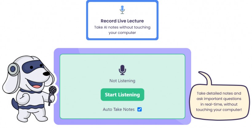 StudyFetch Records and Transcribes in Real Time