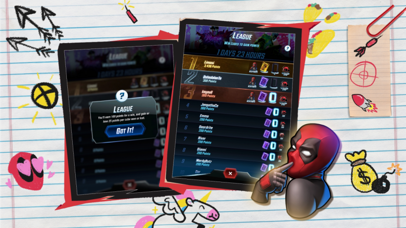 Marvel Snap Deadpool League