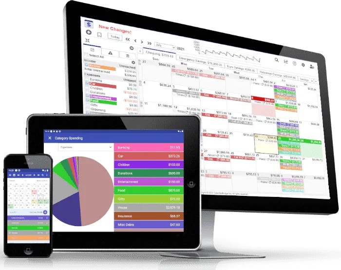 CalendarBudget Multiplatform Support