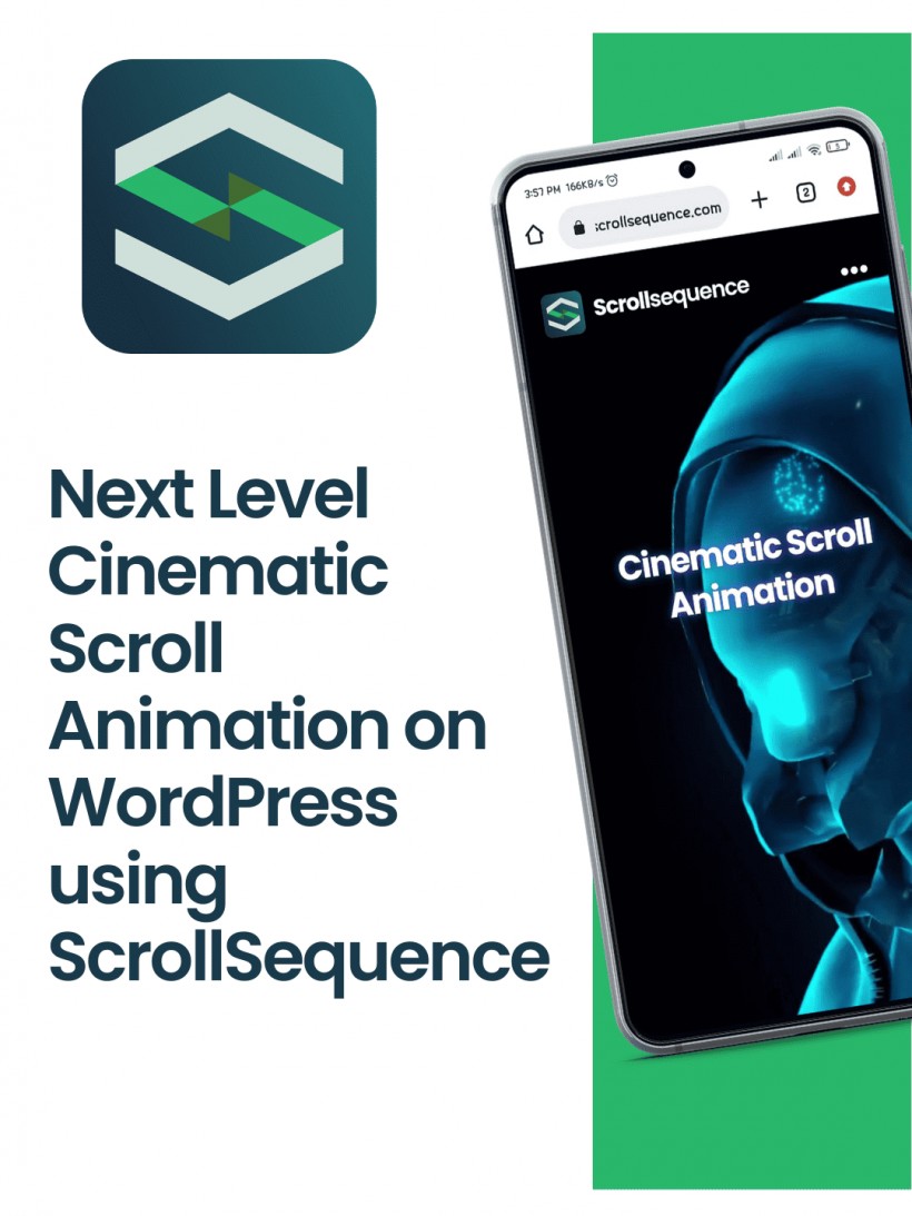 Scrollsequence Scroll Animation Plugin on WordPress