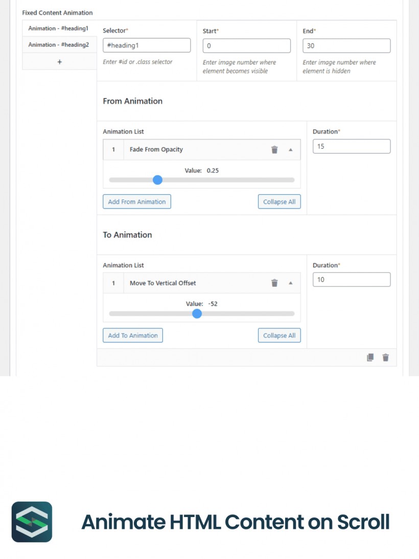 Scrollsequence Adding Animation