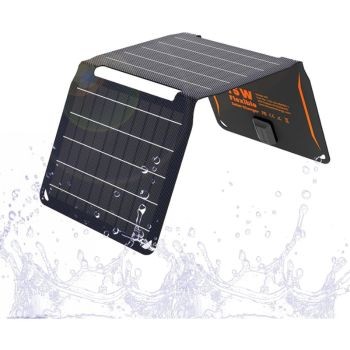 FlexSolar 15W Small Solar Panel Charger