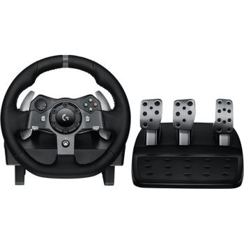 Logitech G920 Driving Force Racing Wheel and Floor Pedals