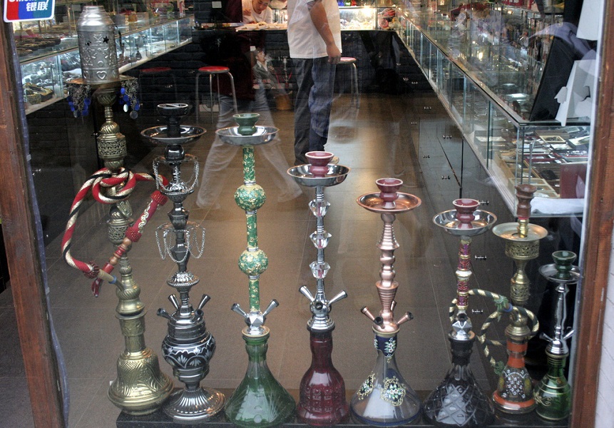 Hookahs, or water pipes