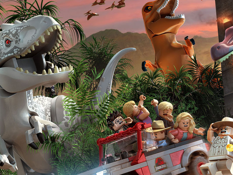 unlock dinosaurs lego jurassic world