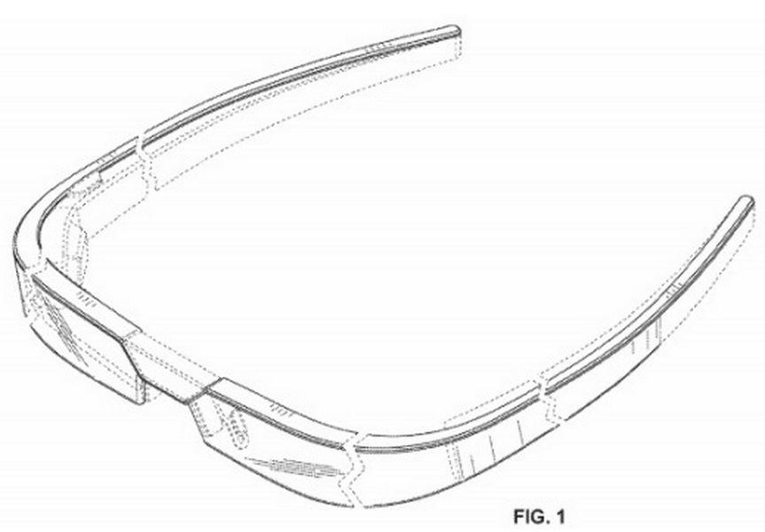 Google Glass New Design Patent