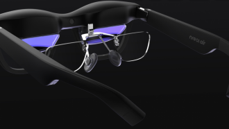 最令人惊叹的科技2022:万博体育登录首页Nreal Air智能眼镜为聋哑人提供字幕