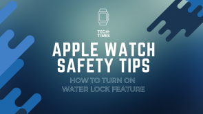 苹果手表安全提示:如何开启水锁功能