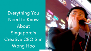 所有你需要知道的关于新加坡的创意Sim Wong Hoo首席执行官