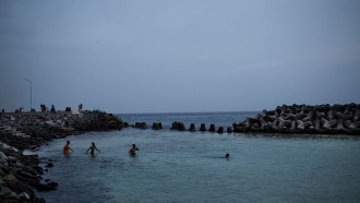 马尔代夫与海平面上升作斗争