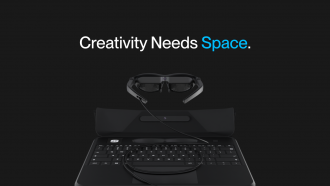 Spacetop基于“增大化现实”技术的笔记本电脑