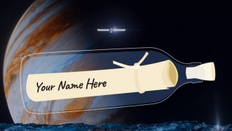 美国宇航局的“瓶中信”发送您的姓名和木星的卫星欧罗巴的诗